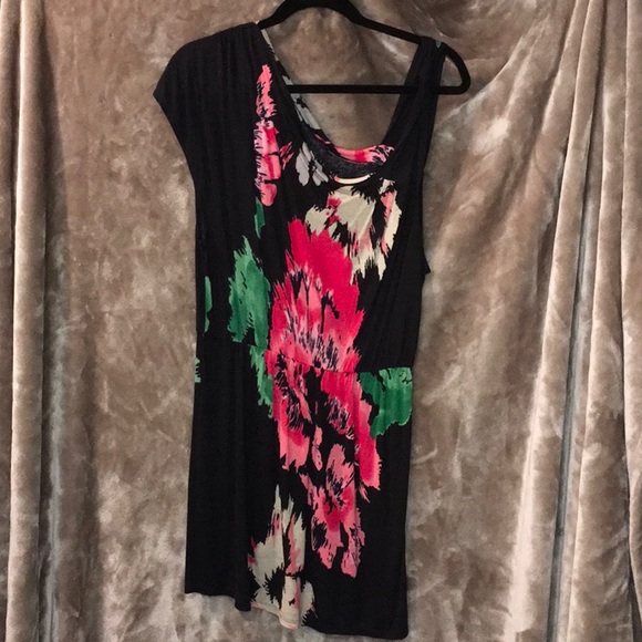 Free People Floral Mini Dress - Picture 1 of 5